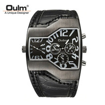 Oulm Watch - Made by Oulm (The Designer), Men&#39;s Unique Quartz Watch with Strap - £20.38 GBP