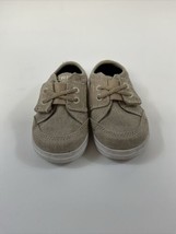 Sperrys’s Canvas Infant Boys Trysail Crib Jr Shoes-Gray Size 3M Used - £6.02 GBP