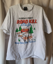 VTG Men's Sherry's T-Shirt Size XL Grey Road Kill Cafe Vacation Memories - $15.99