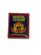 Sam Adams Beer Hat Pin Vintage 1990s  Samuel Adams The Best Beer In America - $10.46