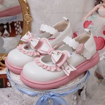 Sweet Girls Lolita Shoes Fashion Summer Mix Colors Kawaii Lace Mary Janes Lovely - £39.83 GBP