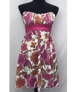 RUBY ROX Pink Multie color FLIRT DRESS Floral Size 5 beautiful - $27.38 CAD