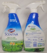(2) Scentiva Multi-Use Fabric Refresher Spray | Fabric Freshener for Clo... - £21.95 GBP