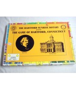 The Game of Hartford, Connecticut Ct. 1995 Unique Promotions - $27.34 CAD