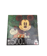 Cardinal Jigsaw Puzzle 500 piece Disney Mickey Mouse 11&quot; x 14&quot; - £14.00 GBP