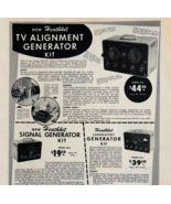 1955 Heath Company TV Alignment Generator Advertisement Vintage Electron... - €21,41 EUR