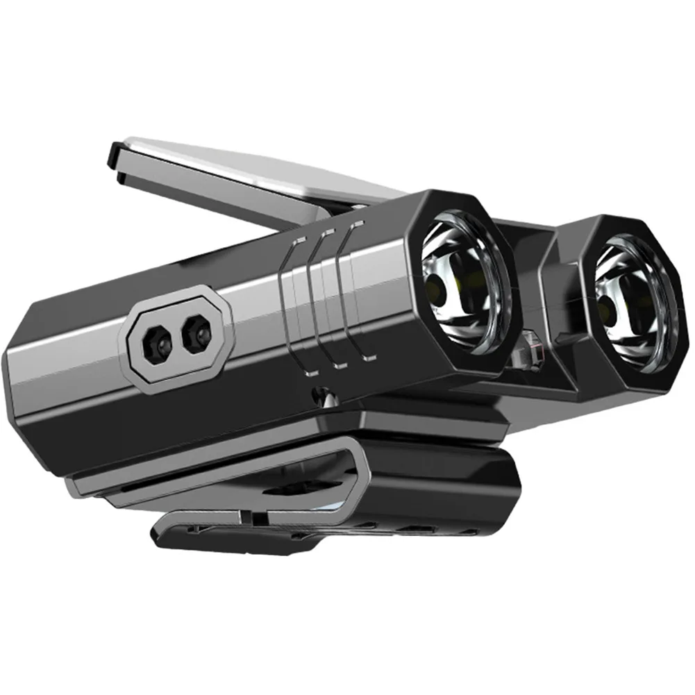 Type-C USB Rechargeable Wave Sensor Headlamp 400LM 1400mAh XPE LED Head Torch - £16.42 GBP