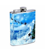 Winter D4 8oz Stainless Steel Hip Flask - $307.81 MXN