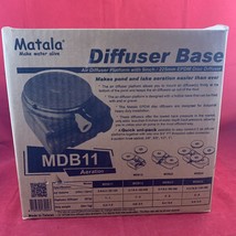 Matala Air Base Weighted With 9 Inch Disc Diffuser Membrane MDB11 Aerati... - £63.94 GBP