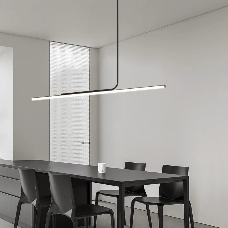 Nordic Minimalist LED Pendant Lights Hanging Wire Line Lamp For Dining T... - $108.20+