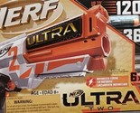 New NERF Ultra Two - Motorized 6 Dart Blaster Fast Back Reloading - $29.60