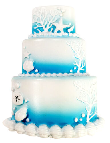 Winter Wedding Cake Personalized Christmas Ornament - $17.75