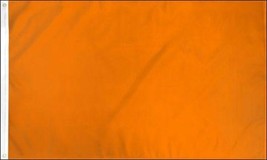 Orange Solid Color Flag - 3x5 Ft - £15.97 GBP