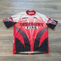 Louis Garneau Mens Cycling Large L Jersey Shirt Discount Tire Bicycle Racing - £36.68 GBP
