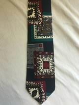 NEW Wembley Abstract Paisley Pattern Silk Tie - Never Worn - £5.32 GBP