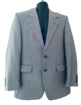 British Tweed Tailored 38 Regular Grey Men’s Vintage Sporting Jacket vtd - $37.23