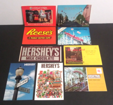 Hershey Park PA Chocolate Postcard &amp; Souvenir Folder Lot (9 Pieces) c197... - £15.62 GBP
