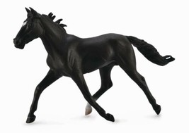 Breyer CollectA 88645 Standardbred Pacer horse black stallion - £7.39 GBP