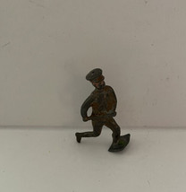 Metal Cop Policeman With Club Figure or Baseball Player Figure Vintage - £15.44 GBP