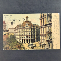 Antique 1906 UDB US Post Office New York City, NY Glitter Enhanced Postcard! - £6.28 GBP