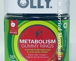 Olly Metabolism Gummy Rings Apple Cider Vinegar 30 each 12/2024 FRESH!! - $29.88