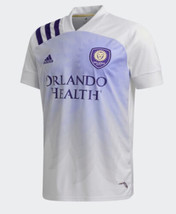 Adidas MLS Orlando City 2020/2021 Authentic Women’s  Away Jersey Sz M EH8649 - £58.18 GBP