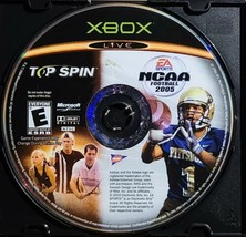 Ncaa Football 2005 / Top Spin Combo (Microsoft Xbox, 2004) Cl EAN Ed And Tested - £4.73 GBP