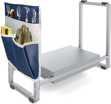 Heavy Duty Gardening Bench: 10.2" Wide Comfort Seat &amp; Kneeler for All Ga... - $89.05