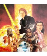1996 Star Wars Art Print Dave Dorman Dark Empire #1 Skywalker Vintage DW... - $29.99