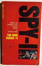 THE MOD SQUAD #4 Spy-In by Richard Deming (1969) Pyramid TV pb - £7.74 GBP