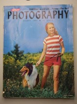 1947 Popular Photography August Magazine M595 - £11.71 GBP
