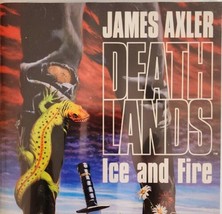 Death Lands Ice And Fire Audio Book 1998 2 Cassette Set Vintage James Axler ELEC - £24.47 GBP