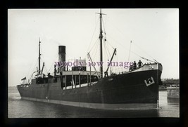 c5320 - UK Cargo Ship - Zena, entering harbour - built 1911 - photograph - £1.96 GBP