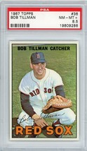 1967 Topps Bob Tillman #36 PSA 8.5 P1314 - $69.30