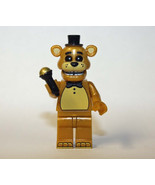 Building Block Golden Freddy Five Nights at Freddy&#39;s Video Game Minifigu... - £4.74 GBP