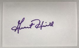 Grant Hill Signed Autographed 3x5 Index Card #2 - Basketball HOF - £23.44 GBP