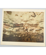 Vintage Grotte de Lascaux Dordogne Print Les Editions Braun et Cie Paris... - £31.27 GBP