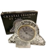 Crystal Legends by Godinger Quartz Mental Clock 24% Lead Crystal Box Damage - €21,42 EUR Crystal Legends by Godinger Quartz Mental Clock 24% Lead Crystal Box Damage - €21,42 EUR