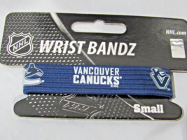 NHL Vancouver Canucks Wrist Band Bandz Officially Licensed Size Small by... - $16.99