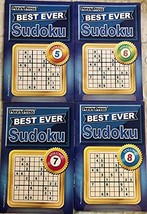 Lot of (4) Penny Press Best Ever Sudoku Puzzle Books Puzzles 2019 [Single Issue  - £14.94 GBP