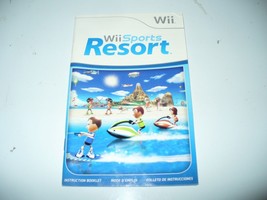 Wii Sports Resort AUTHENTIC MANUAL ONLY 2009 - $6.93