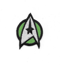 Star Trek: The Motion Picture Movie Medical Green Logo Embroidered Patch NEW - $5.94