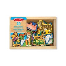 Melissa &amp; Doug - 10475 - 20 Wooden Animal Magnets  - $31.35 CAD