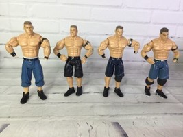 2003 Jakks Pacific WWE John Cena Never Back Down Wrestling Action Figures Lot - $13.85