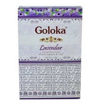 Goloka Lavendar Incense Sticks Agarbatti  Pack of 12 X 15gm Each Pack - £19.49 GBP