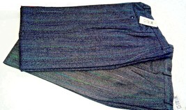 Trousers Boy Wool Winter Classic Pinces Size 44 striped Blue Grey Fixline - $57.16