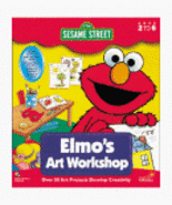 Sesame Street Elmo&#39;s Art Workshop Ages 2-6 - $54.45