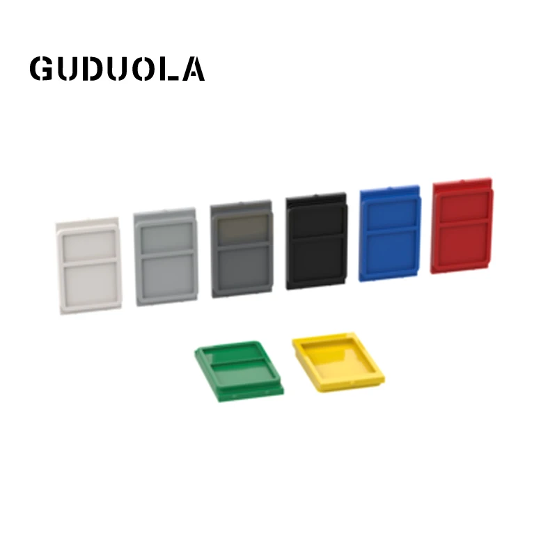 Guduola Glass for Door with Top and Bottom Lip (4183) MOC Build Parts Education - £12.16 GBP
