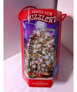 Hallmark Family Puzzle Christmas Tree Puzzlerz Northpole 530 Pc 3 Size o... - €16,41 EUR