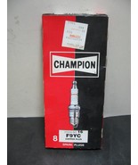 Vintage Champion Copper Plus Spark Plugs F9YC Pack of 8 NEW OLD STOCK - £22.70 GBP